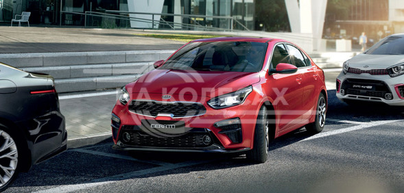 Полные ремонтные пороги Kia Cerato 4дорест/рест