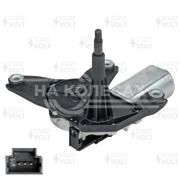 Моторедуктор стеклоочистителя для автомобилей Renault Duster (12-)/Sandero (09-) (задний)