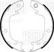 Колодки тормозные барабанные стояночного тормоза для автомобилей Toyota Prius (09-) 180x37