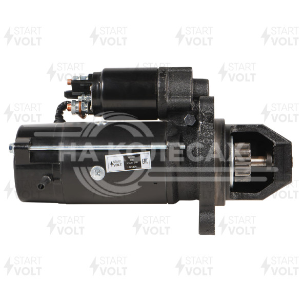 Стартер для автомобилей МАЗ/УРАЛ с дв. ЯМЗ-236/238/656/658/7511 ЕВРО-2,3 (тип Iskra) 24В 5,5кВт