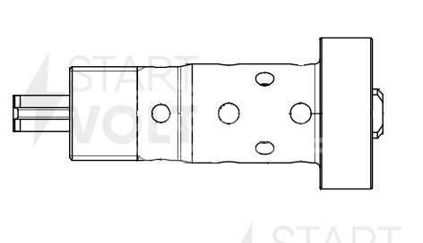 Клапан электромагнитный регулировки фаз ГРМ для автомобилей Mercedes-Benz C W204 (07-) 1.6i/3.5i/E W212 (09-) 2.0i/3.5i (регулирующий элемент)