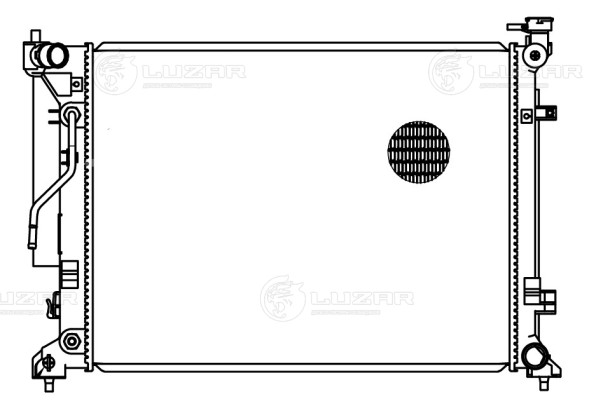 Радиатор охлаждения для автомобилей Optima (15-) 2.0i/2.4i AT