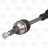 Привод передний левый для автомобилей Nissan Qashqai J10 (06-) 1.6i MT 2WD
