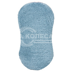 Губка для мытья из микрофибры и коралловой ткани (24*11 см)