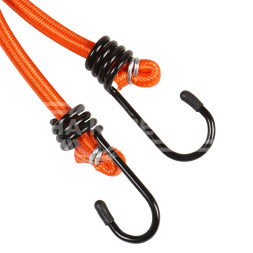 Резинки-стяжки набор 10 шт. 60 см, D-8 мм (металлические крючки)