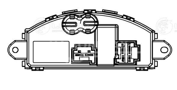 Резистор электровентилятора отопителя для автомобилей Skoda Octavia A7 (13-)/VW Golf VII (12-)/Tiguan (16-)