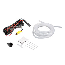 Камера заднего вида с омывателем врезная (универсальная)