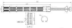 Осушитель кондиционера для автомобилей Vito/Viano (W639) (03-)/VW Passat (B6) (05-)