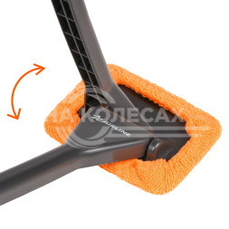 Щетка для мытья лобового стекла из микрофибры прямоугольная (13*9 см)