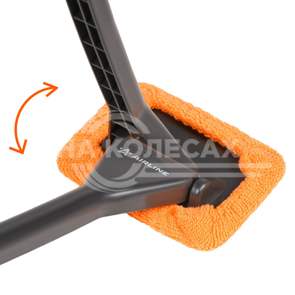 Щетка для мытья лобового стекла из микрофибры прямоугольная (13*9 см)