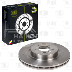 Диск тормозной передний для автомобилей Land Rover Discovery IV (09-) / Range Rover Sport I (05-) d=360 окрашенный