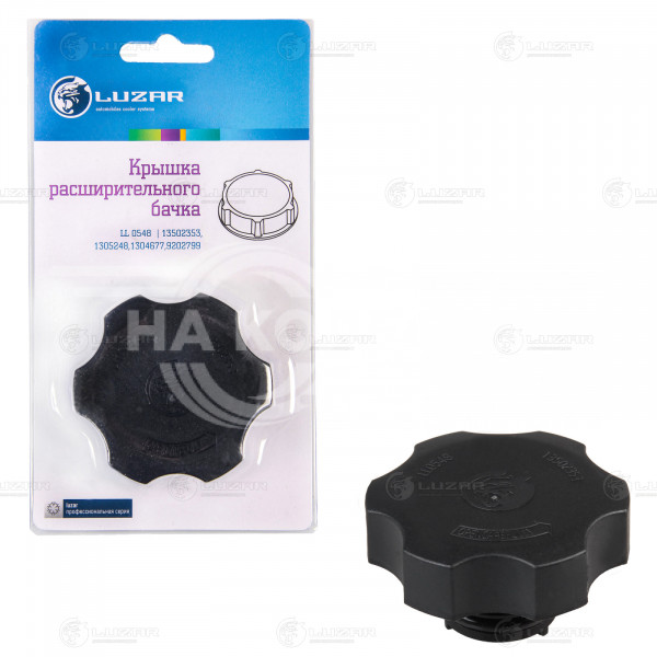 Крышка расширительного бачка для автомобилей Chevrolet Cruze (09-)/Opel Astra J (10-)