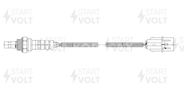 Датчик кислорода для автомобилей Hyundai/Kia Sonata (98-)/Santa Fe (01-) 2.0i/2.4i / Magentis (01-) 2.0i до катализатора