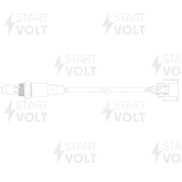 Датчик кислорода для автомобилей Nissan Qashqai (06-) 2.0i/Teana (08-) 2.5i до катализатора