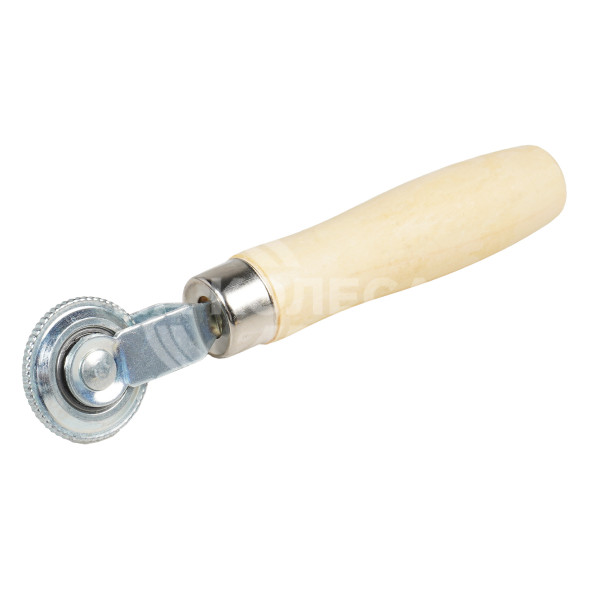 Ролик прикаточный 3 мм с подшипником, металл/дерево