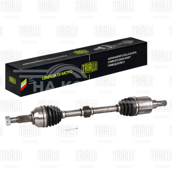 Привод передний левый для автомобилей Nissan Qashqai J10 (06-) 1.6i CVT 2WD