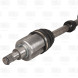 Привод передний левый для автомобилей Nissan Qashqai J10 (06-) 1.6i CVT 2WD