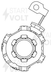 Узел щеточный стартера для автомобилей BMW 5 F10 (10-)/3 F30 (11-)/X3 F25 (10-) 2.0i MT