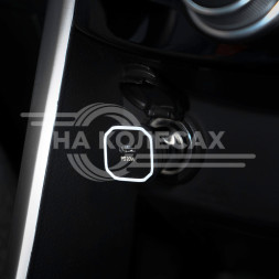 Адаптер автомобильный Type-C PD 20Вт, 12/24В