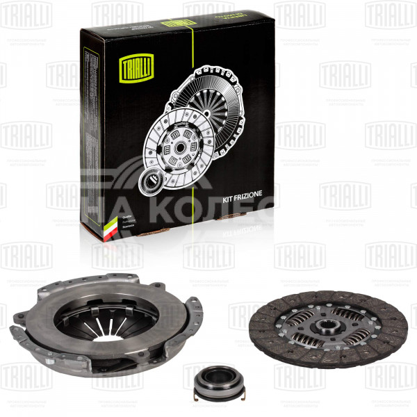 Комплект сцепления в сборе для автомобилей Hyundai Elantra XD (00-)/Matrix (01-) 1.6i; KIA Cerato I (04-) 1.6i с муфтой