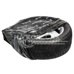 Пакеты для колес R12-22 PRO, 4 шт в пакете, 115x115 см,  ПНД повыш.прочн. 25 мкм, черн.