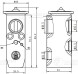 Клапан расширительный кондиционера (ТРВ) для автомобилей Teana (J32) (08-)/Murano (Z51) (08-)