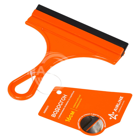 Водосгон с резиновым лезвием со скребком (16 см)