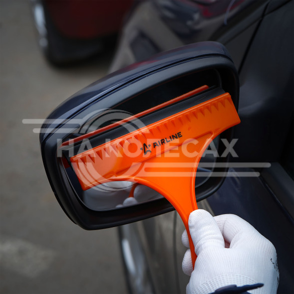 Водосгон с резиновым лезвием со скребком (16 см)