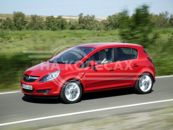 Внешние ремонтные пороги Opel Corsa 4дорест/4 рест (D)