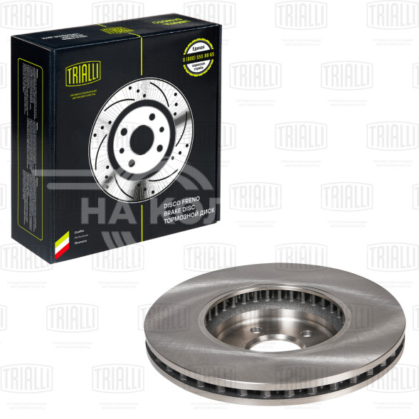 Диск тормозной для автомобилей Audi A4 (07-) / A5 (07-) / Q5 (08-) передний d=320