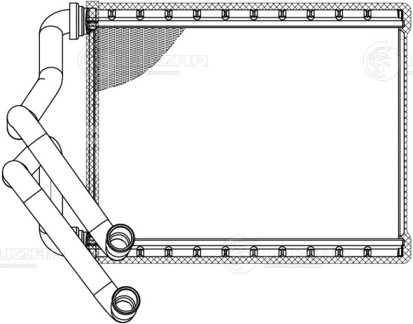 Радиатор отопителя для автомобилей Optima (15-)