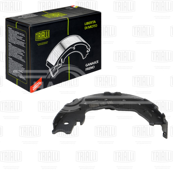 Колодки тормозные барабанные стояночного тормоза для автомобилей Nissan X-Trail T32 (14-) 170x20