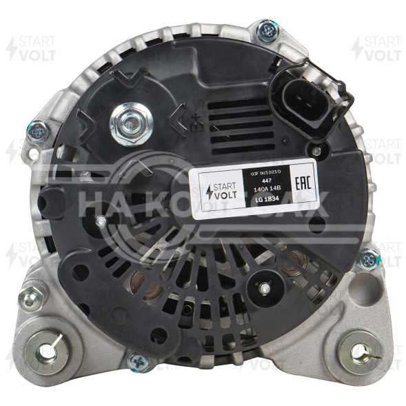 Генератор для автомобилей VAG Yeti (09-)/Caddy III (10-)/A3 (10-) 1.2TSI 140A