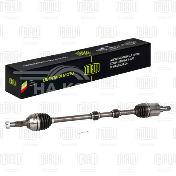 Привод передний правый для автомобилей Nissan Qashqai J10 (06-) 1.6i CVT 2WD