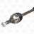 Привод передний правый для автомобилей Nissan Qashqai J10 (06-) 1.6i CVT 2WD