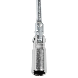 Ключ свечной Т-образный с карданом 16x500мм с резиновым фиксатором