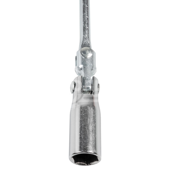 Ключ свечной Т-образный с карданом 16x500мм с резиновым фиксатором