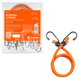 Резинки-стяжки набор 10 шт. 100 см, D-8 мм (металлические крючки)