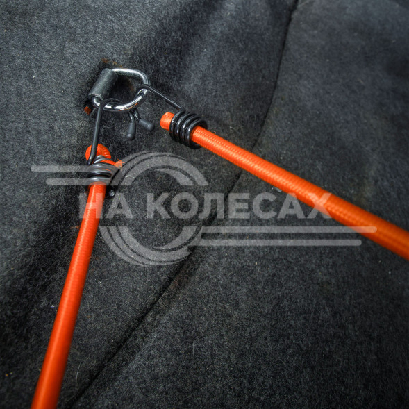 Резинки-стяжки набор 10 шт. 100 см, D-8 мм (металлические крючки)