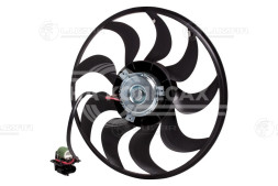 Электровентилятор охлаждения для автомобилей Chevrolet Aveo T300 (11-)/Opel Mokka (13-) (без кожуха; с резистором)