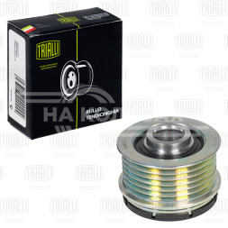 Ролик генератора (обгонная муфта) для автомобилей Opel Astra H (04-) 1.2i/1.3d/1.4i