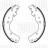 Колодки тормозные для автомобилей Ford Ranger (98-)/Mazda BT-50 (06-) барабанные 295x56
