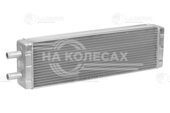 Радиатор отопителя (фронтального) для автомобилей МАЗ 103/105 (07-) (алюминиевый, с краном)