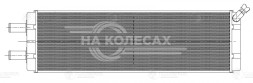Радиатор отопителя (фронтального) для автомобилей МАЗ 103/105 (07-) (алюминиевый, с краном)