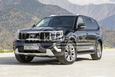 Внешние ремонтные пороги Kia Mohave 1дорест/рест