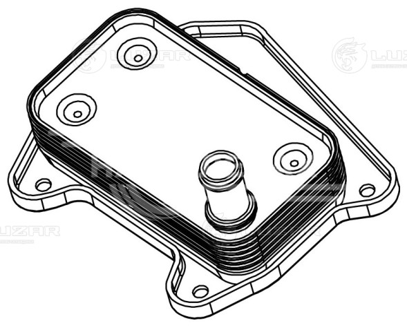 Радиатор масляный для автомобилей Mercedes-Benz C (W203) (00-)/ Sprinter (W901-905) (95-)