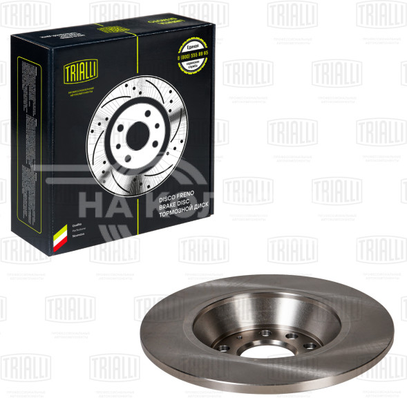 Диск тормозной для автомобилей Audi A6 (04-) задний d=302