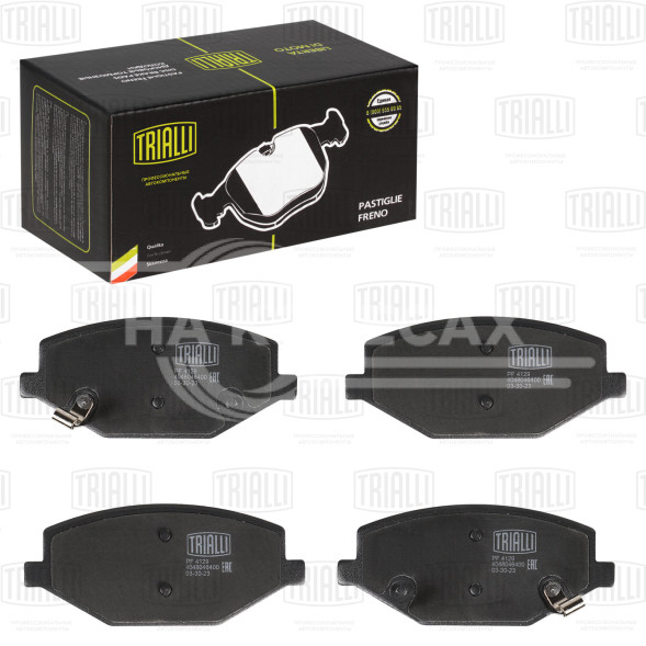 Колодки тормозные дисковые передние для автомобилей Geely Coolray (18-)