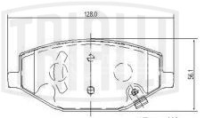Колодки тормозные дисковые передние для автомобилей Geely Coolray (18-)
