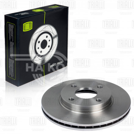 Диск тормозной передний для автомобилей Ford Fiesta (02-)/Fusion (02-) d=258
